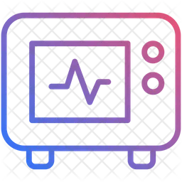 Monitoramento cardíaco  Ícone