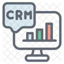 CRM de monitoramento  Ícone