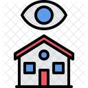 Monitoramento de casa inteligente  Ícone