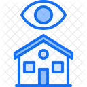 Monitoramento De Casa Inteligente Monitoramento De Casa Inteligente Olho Ícone