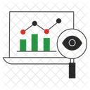 Monitoramento De Dados Monitoramento De Desempenho Monitoramento Em Tempo Real Ícone