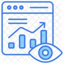 Dados Monitoramento Analise Ícone