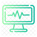 Monitoramento de ecg  Ícone