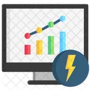 Monitoramento de energia  Ícone