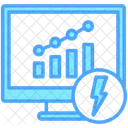 Monitoramento de energia  Ícone