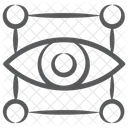 Monitoramento De Foco Monitoramento Cibernetico Observacao On Line Ícone