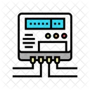 Monitoramento De Medidor Eletrico Eletrico Medidor Ícone