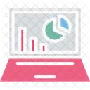 Monitoramento De Negocios Analise De Dados Dados On Line Icon