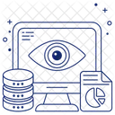 Monitoramento Do Sistema Inspecao Do Sistema Monitoramento De Dados Ícone
