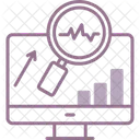 Monitoramento Sistema Computador Ícone