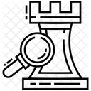 Monitoramento Estrategico Monitoramento Logico Estrategia De Negocios Ícone