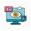 Monitoramento on-line  Icon