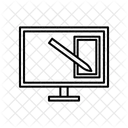 Monitorear la computadora  Icono