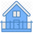 Monitored House Secure House Icon