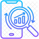 Monitoreo Negocios Analisis Icon