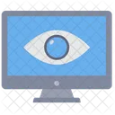 Vigilancia Vista Por Ordenador Ojo Icon