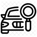 Monitoreo De Automoviles Diagnostico De Automoviles Investigacion De Automoviles Icono
