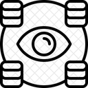 Monitoreo Base De Datos Informacion Icono