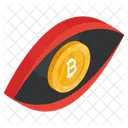 Monitoreo de bitcoins  Icono