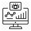 Monitoreo Supervision Y Observacion De Datos Icon
