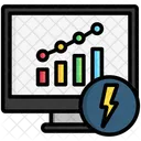 Monitoreo De Energia Energia Tecnologia Icono