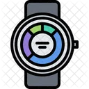 Monitoreo de gráficos de reloj inteligente  Icono