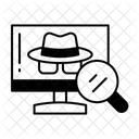 Monitoreo de la red oscura  Icono