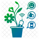 Monitoreo de plantas  Icono