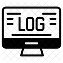 Monitoreo De Registros Icono