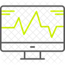 Monitoreo Del Sistema Analisis Grafico Icono