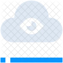 Monitoreo de la nube  Icono