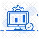 Monitoreo Web Analisis SEO Analisis De Datos Icono