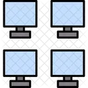Monitores Pantallas Pantalla Icon