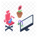 Monitor Anzeige Bildschirm Symbol