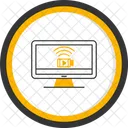 Monitoring Anti Theft Surveillance Icon