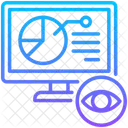 Monitoring Track Computer Icon
