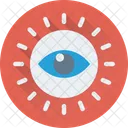 Monitoring Vision Observation Icon