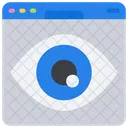 Monitoring Visualisation Vision Icon