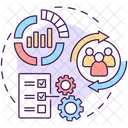 Monitoring and assessment  Icon