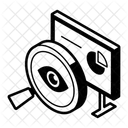 Monitoring Controlling Inspection Icon