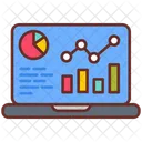 Monitoring and reporting  Icon