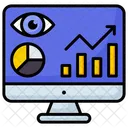 Monitoring and reporting  Icon