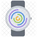 Monitoring Chart Smartwatch Monitoring Chart Smartwatch Icon
