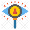 Monitoring Employee Monitoring Eye Icon