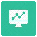Monitoring graph  Icon