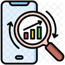 Monitoring Business Analytics Icon