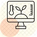Monitoring Farm Agriculture Icon