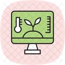 Monitoring Farm Agriculture Icon