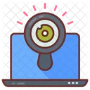 Monitoring Watching Careful Observation Icon