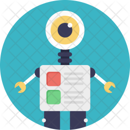 Monitoring Robot Icon